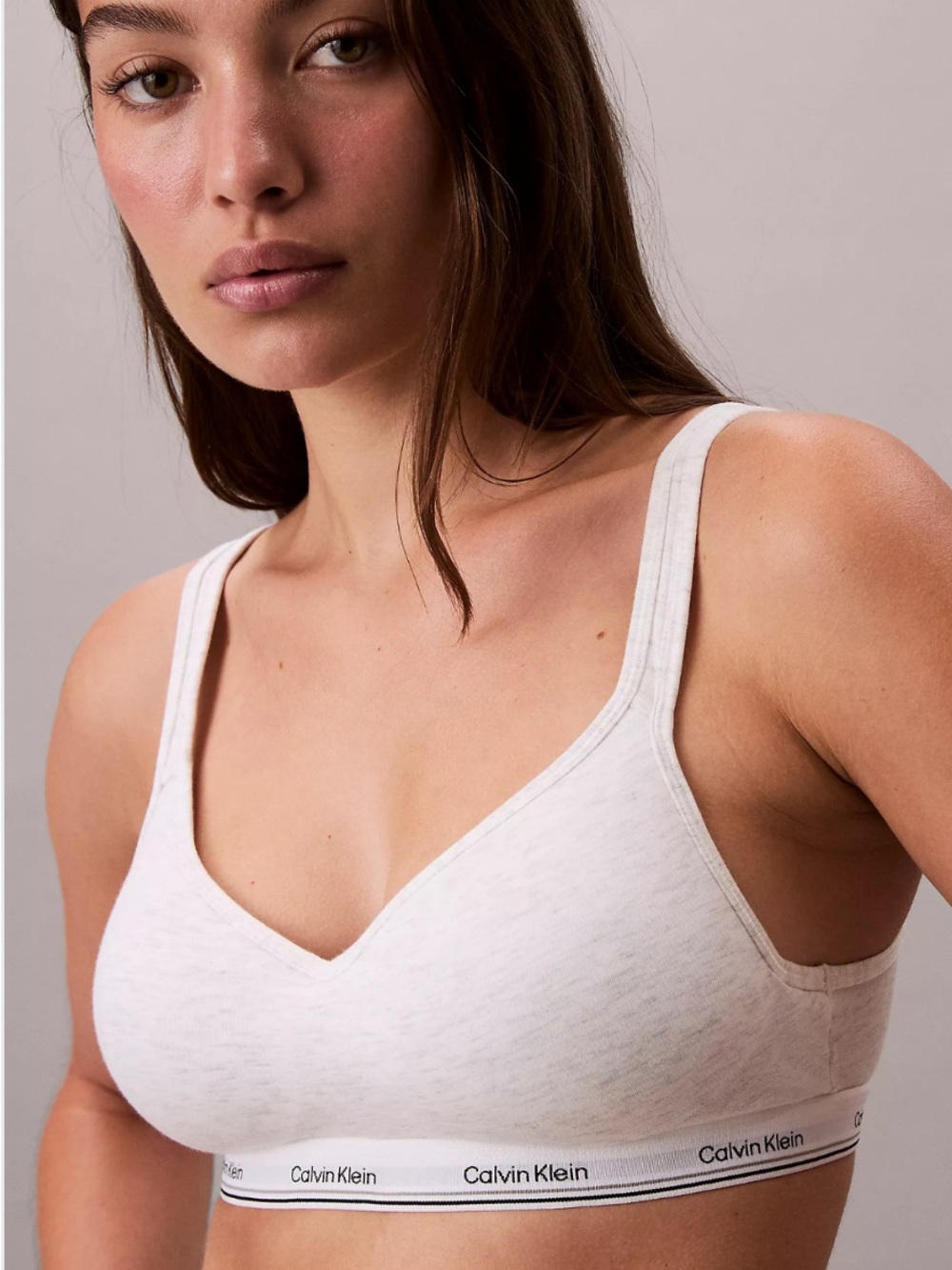 Calvin Klein Cotton Modal Balance Padded Wirefree Bralette